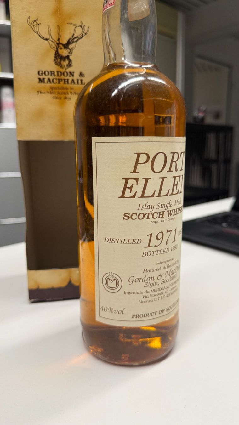 Port Ellen Spiritueux: Port Ellen 1971 - 19 Year - Gordon & MacPhail – D'occasion à Pfäffikon SZ par Pa0073 1